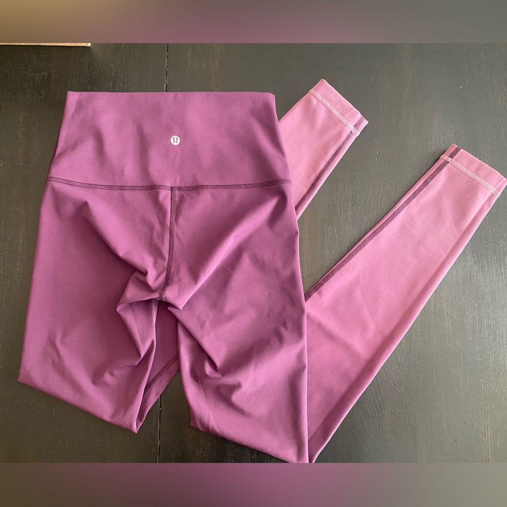 LuluLemon Wunder Under High Rise ombre leggings - Picture 9 of 14
